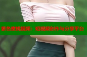 紫色蜜桃视频：短视频创作与分享平台