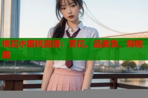 桃花水蜜桃直播：赏花、品美食、购桃趣