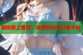 樱桃爱上蜜桃：视频创作与分享平台