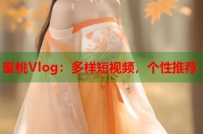 蜜桃Vlog：多样短视频，个性推荐